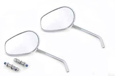 Rectangle Mirror Set with Round Stems