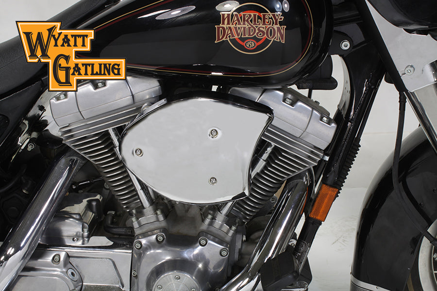 Chrome Wyatt Gatling Air Cleaner Assembly
