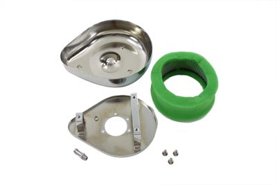 Chrome Tear Drop Air Cleaner