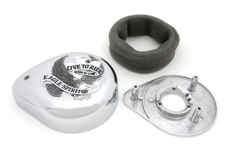 Eagle Spirit Chrome Tear Drop Air Cleaner