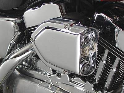 Chrome Wyatt Gatling Air Cleaner Assembly
