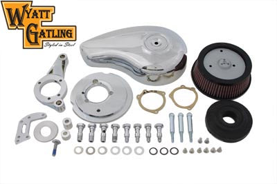 Chrome Wyatt Gatling Air Cleaner Assembly