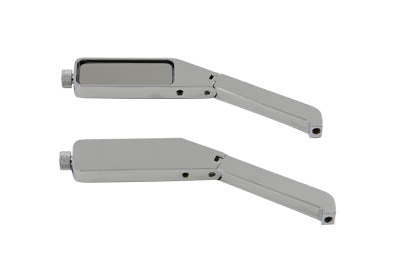 Chrome Smooth Type Mirror with Billet Stem