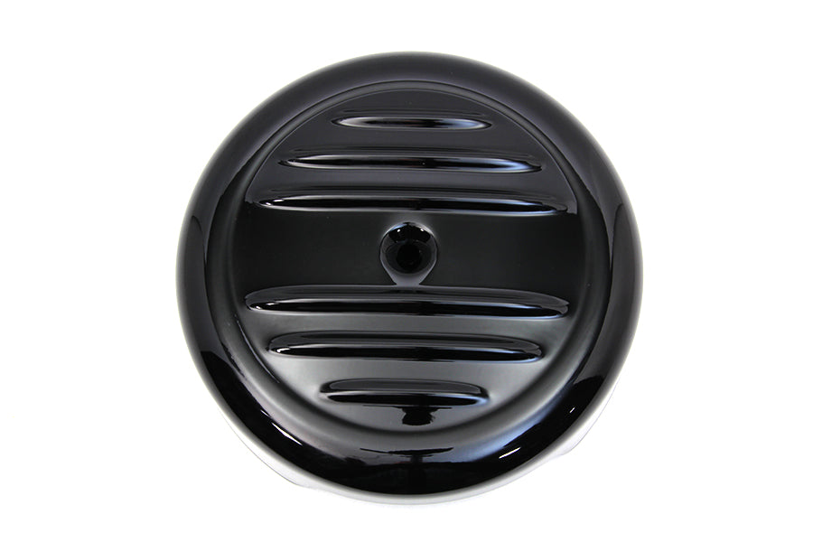 8 Black Stripe Air Cleaner Cover