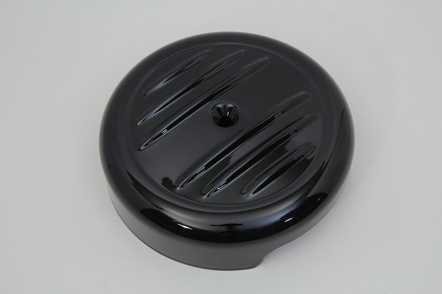 8 Black Stripe Air Cleaner Cover