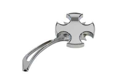 Rotar Mirror Chrome with Billet Spear Slotted Stem