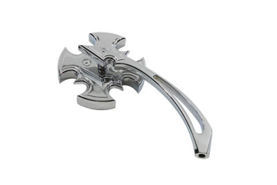 Rotar Mirror Chrome with Billet Spear Slotted Stem