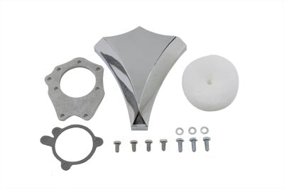Diamond Air Cleaner Chrome Billet