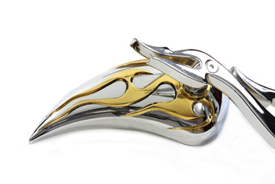 Chrome Billet Tear Drop Mirror Set