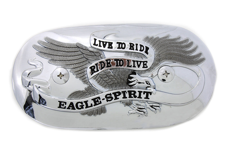 Eagle Spirit Oval Chrome Air Cleaner Insert