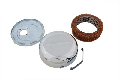 Chrome Smooth J-Slot Air Cleaner