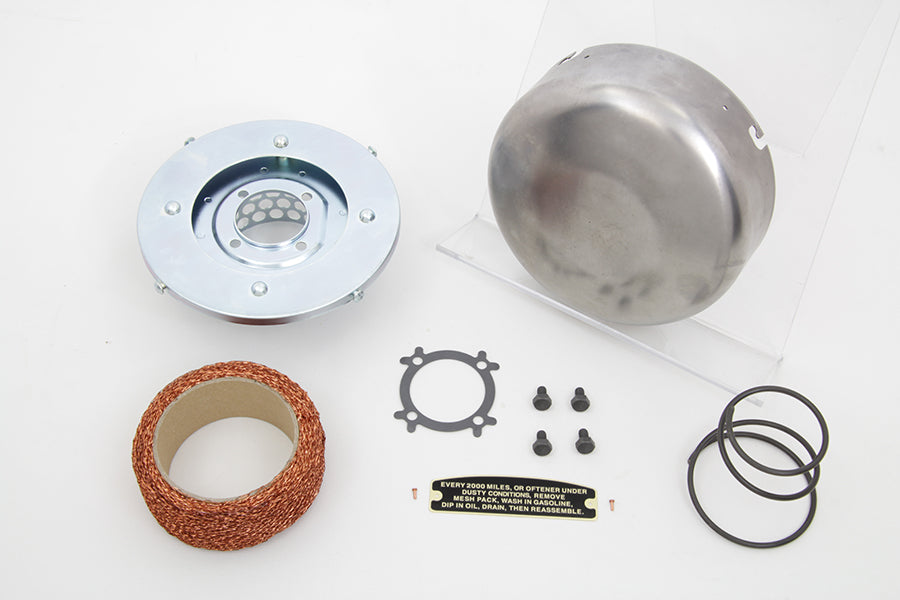 Smooth Raw J-Slot Air Cleaner