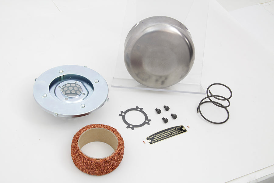 Smooth Raw J-Slot Air Cleaner