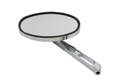 Flat Oval Girder Mirror with Billet Stem