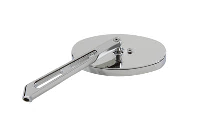 Flat Oval Girder Mirror with Billet Stem