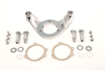 Air Cleaner Bracket Kit Chrome Billet