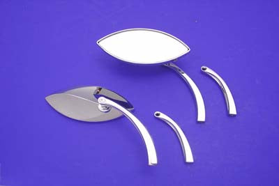 Eagle Eye Mirror Set Billet Chrome