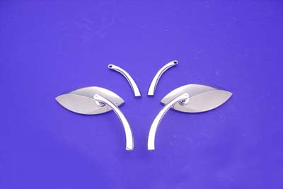 Eagle Eye Mirror Set Billet Chrome