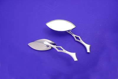 Eagle Eye Mirror Set Billet Chrome