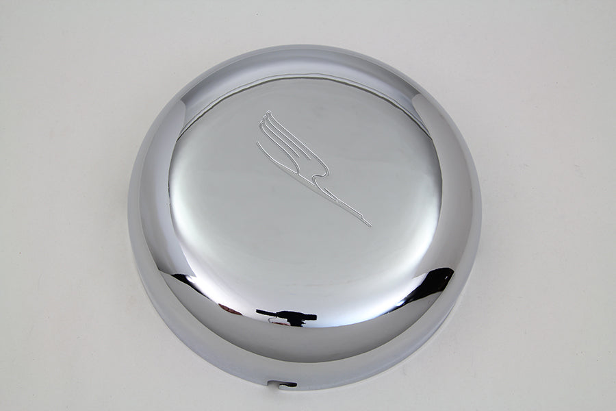 7 Bird Style Air Cleaner Cover Chrome