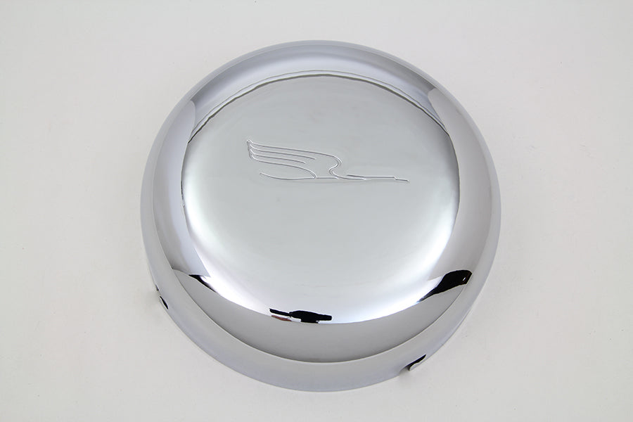 7 Bird Style Air Cleaner Cover Chrome