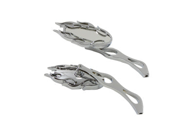 Fireball Mirror Set Chrome