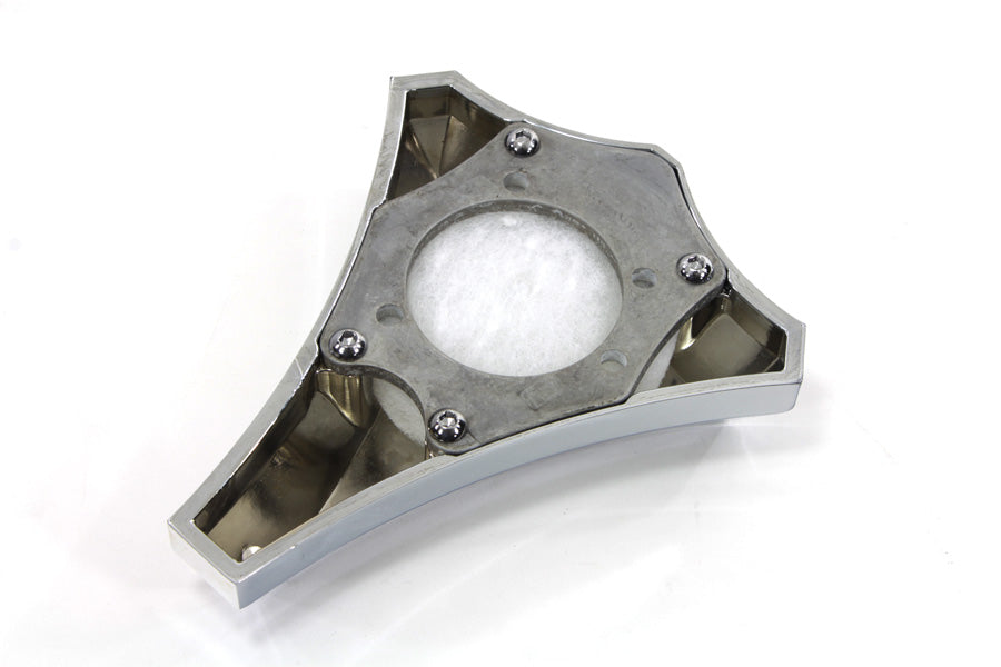 Billet Air Cleaner Skull Style Chrome