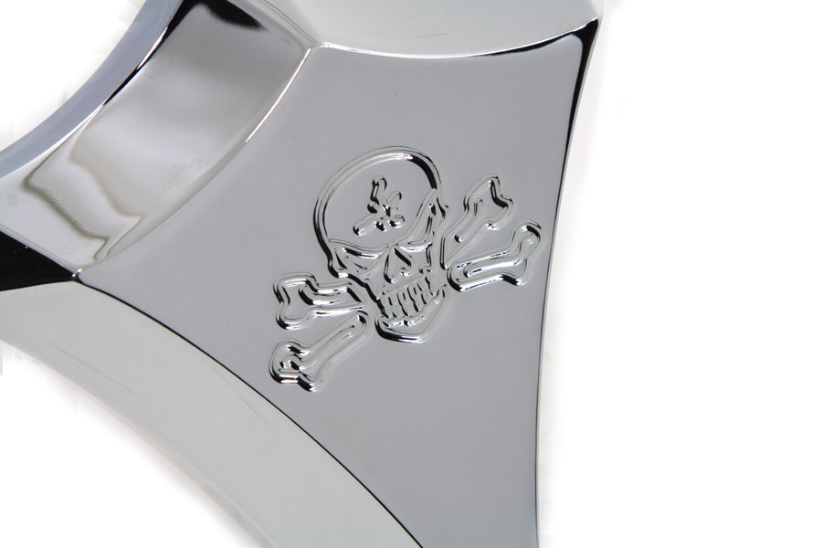 Billet Air Cleaner Skull Style Chrome