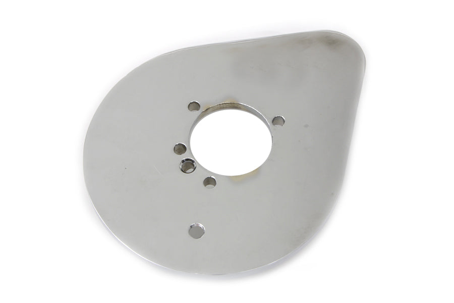 Chrome Alloy Air Cleaner Backing Plate