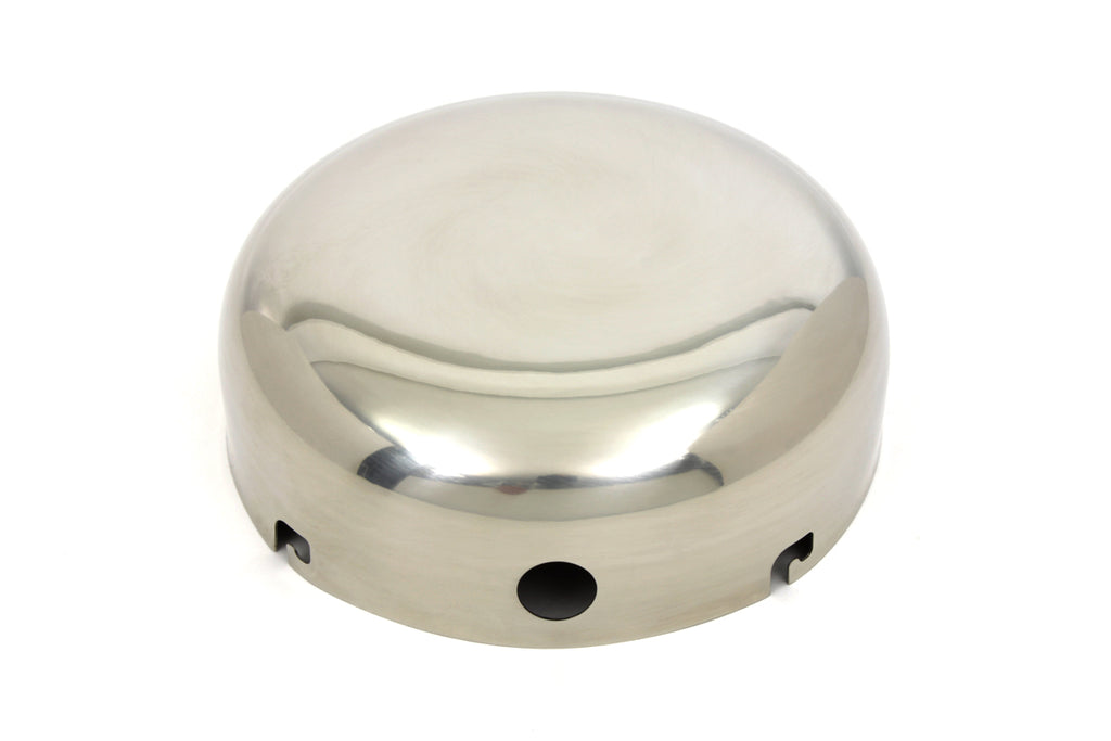 Polished Stainless Steel J-Slot Air Cleaner Cover