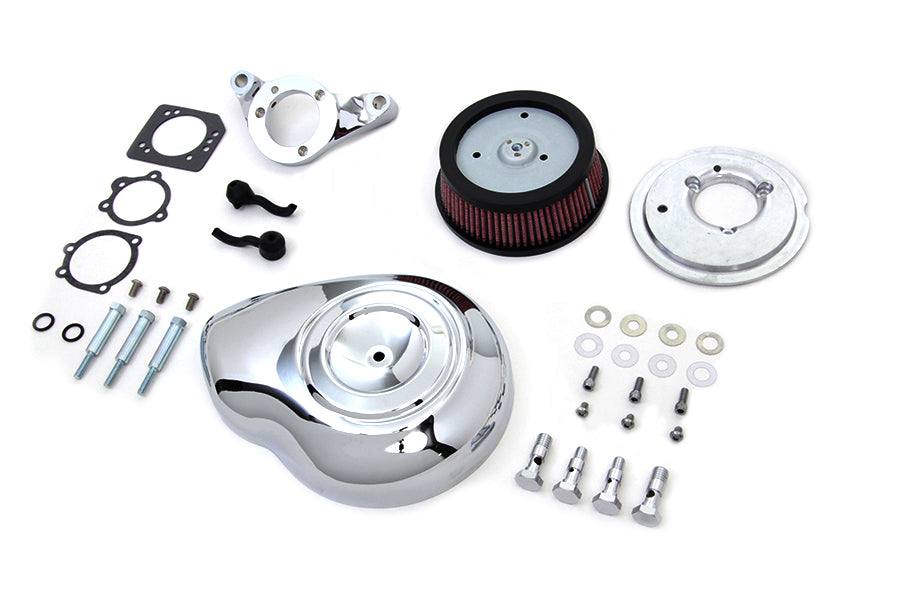 Chrome Wyatt Gatling Air Cleaner Assembly