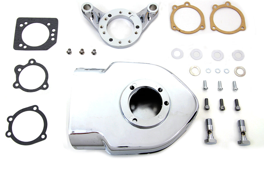 Chrome Wyatt Gatling Air Cleaner Assembly