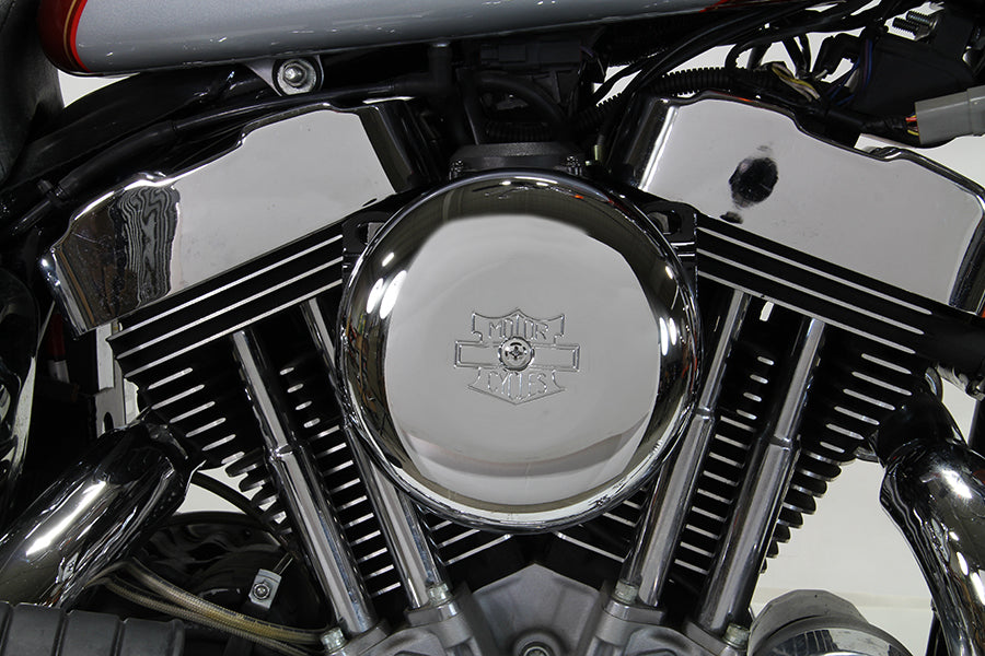 7 Round Air Cleaner Chrome