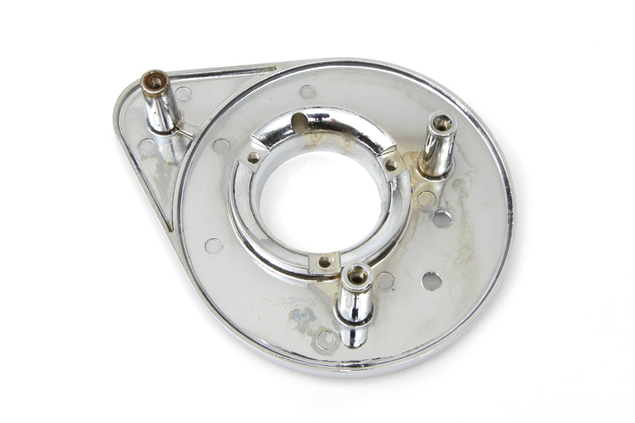 Chrome Alloy Air Cleaner Backing Plate
