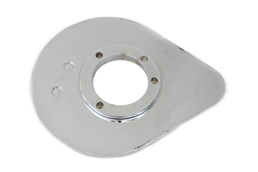 Chrome Alloy Air Cleaner Backing Plate