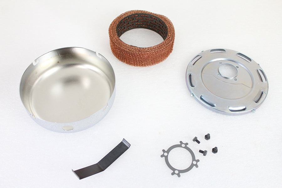 Chrome Linkert J-Slot Air Cleaner Assembly