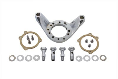 Air Cleaner Bracket Kit Chrome Billet