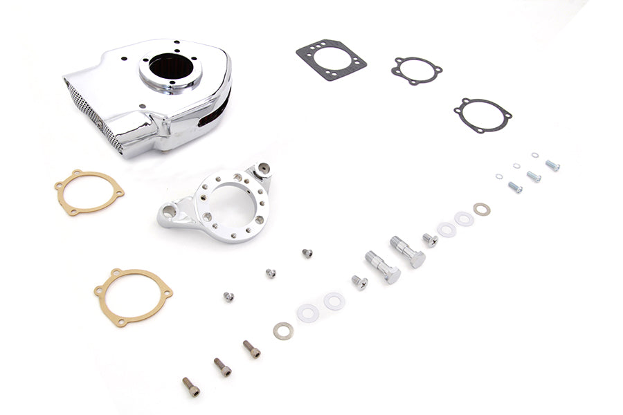 Chrome Wyatt Gatling Air Cleaner Assembly