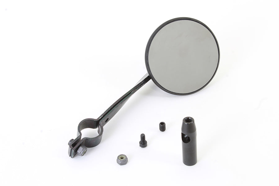 Black Replica Early Style Spring Fork Mirror