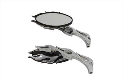 Fireball Mirror Set Chrome