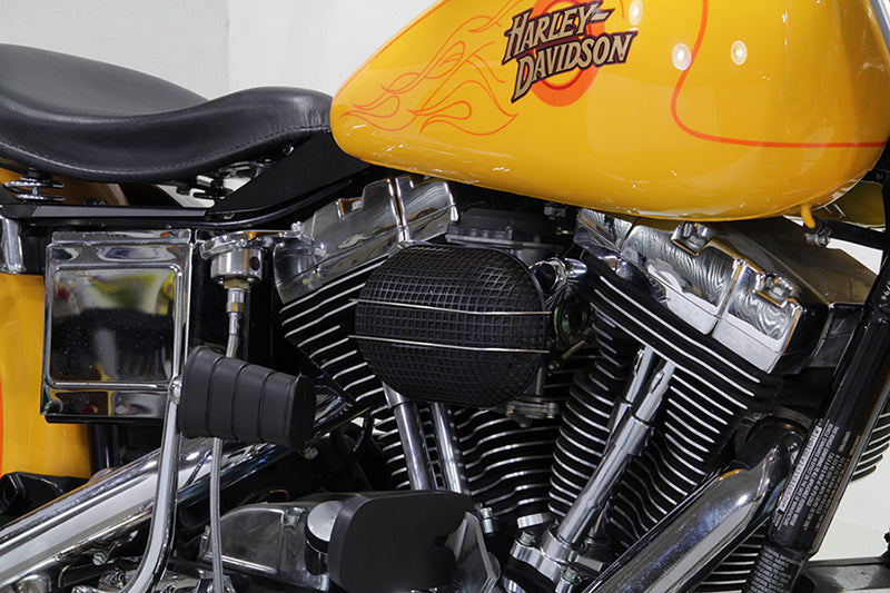 Black Wyatt Gatling Air Cleaner Assembly