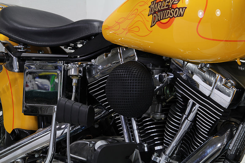 Black Wyatt Gatling Air Cleaner Assembly