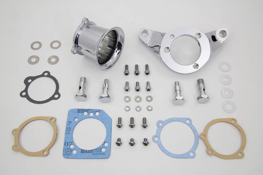 Chrome Wyatt Gatling Velocity Stack Assembly