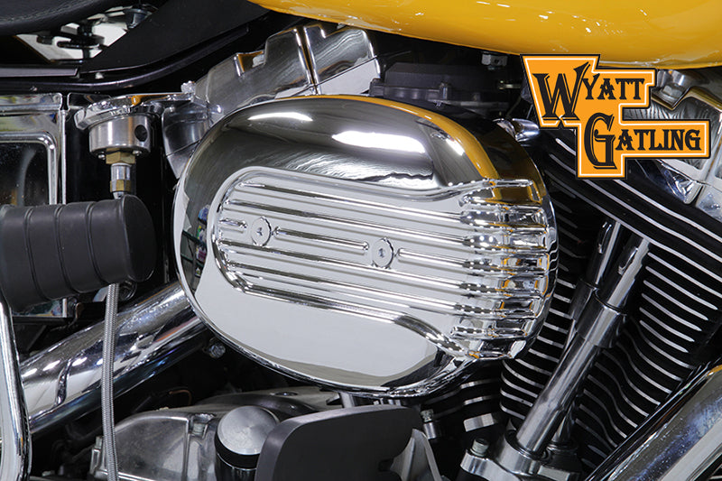 Chrome Wyatt Gatling Air Cleaner Assembly