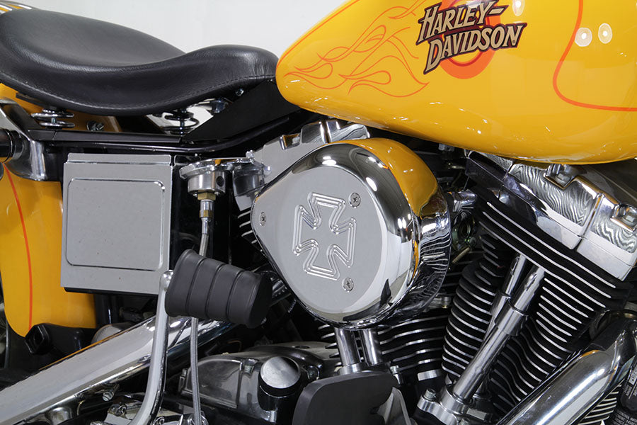 Chrome Wyatt Gatling Air Cleaner Assembly