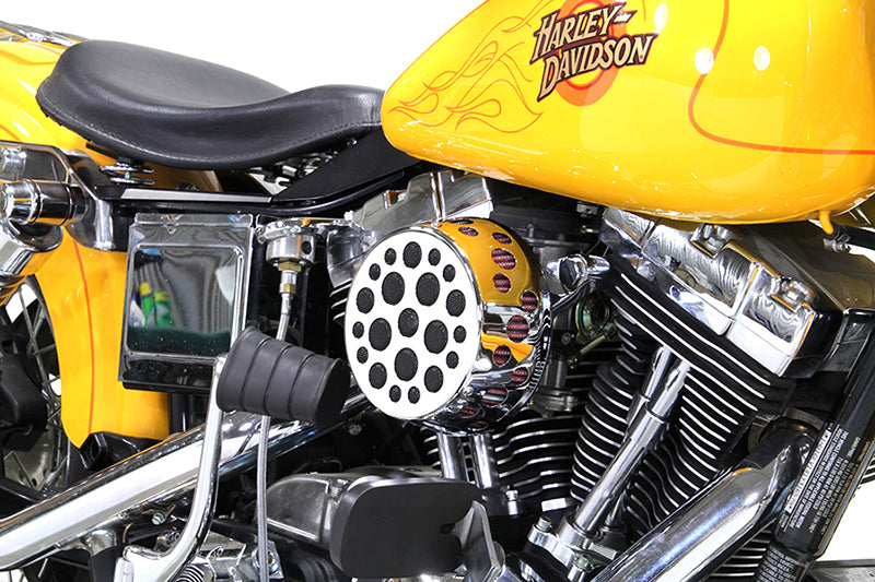 Chrome Wyatt Gatling Air Cleaner Assembly