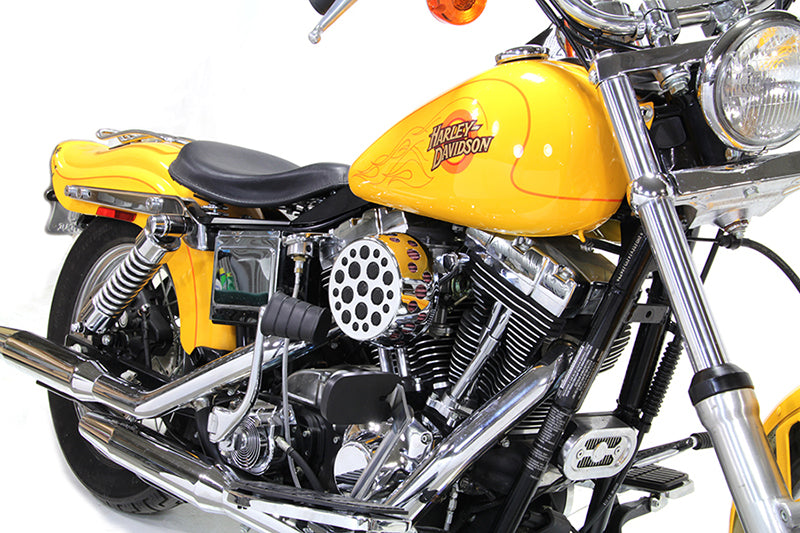 Chrome Wyatt Gatling Air Cleaner Assembly