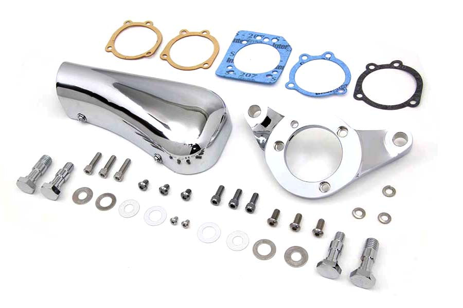 Chrome Wyatt Gatling Breather Snoot Assembly