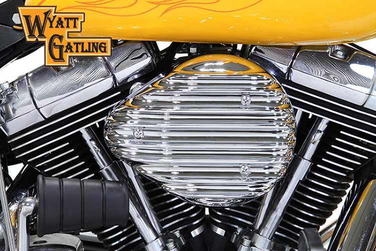 Chrome Wyatt Gatling Air Cleaner Assembly
