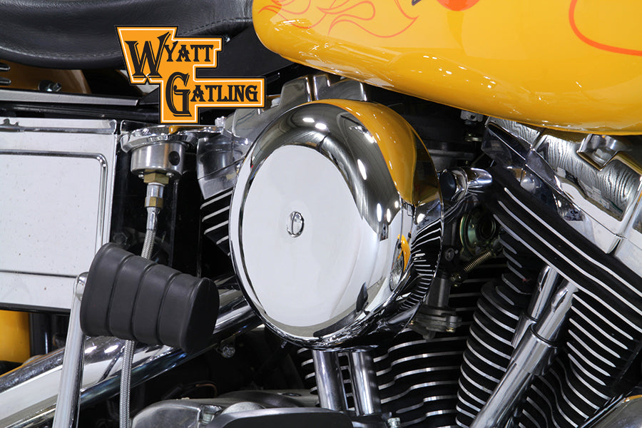 Chrome Wyatt Gatling Air Cleaner Assembly